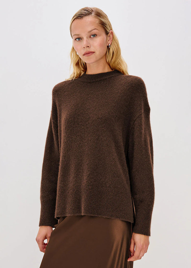 Miranda Sweater in Chocolate