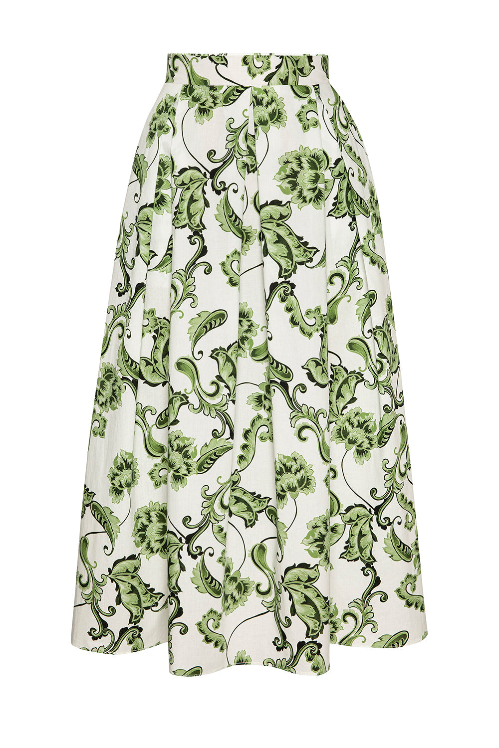 Aggie Skirt in Garden Paisley