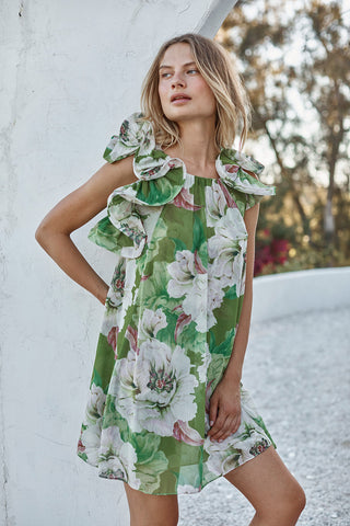 Flora Dress in Full Bloom