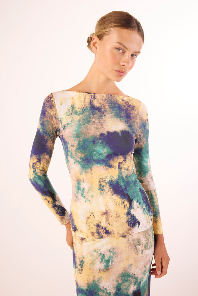 Lira Top in Abstract Expression