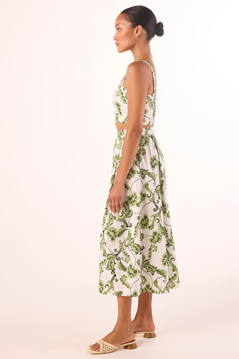 Lois Top in Garden Paisley