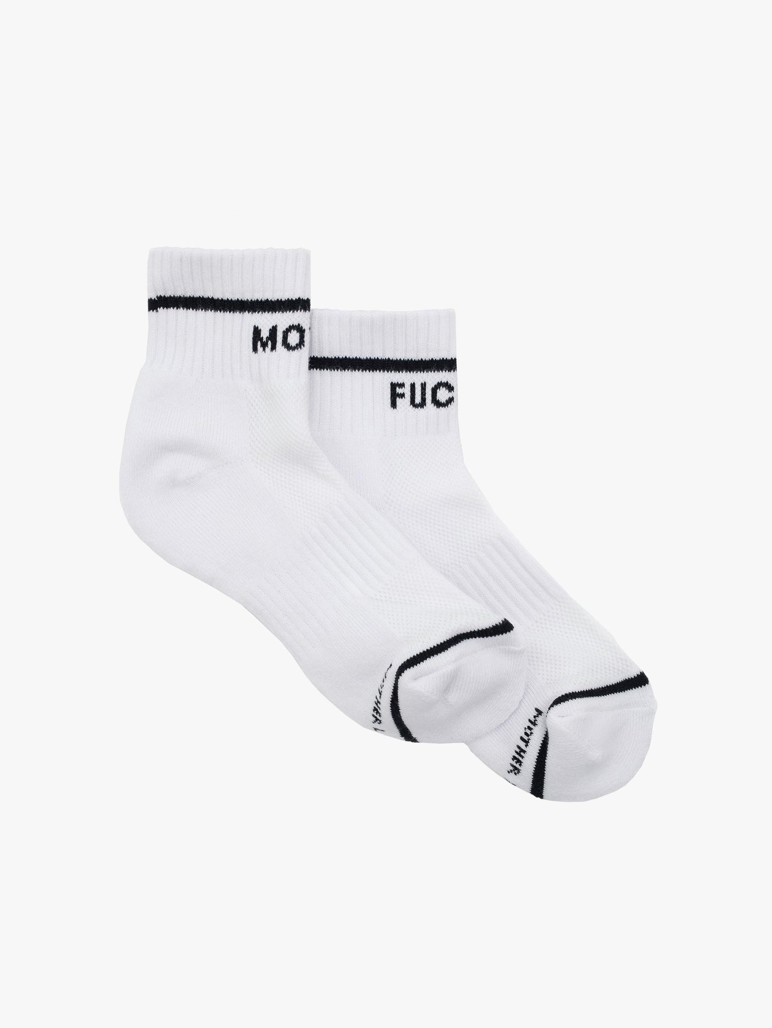 Baby Steps Ankle in White/Black