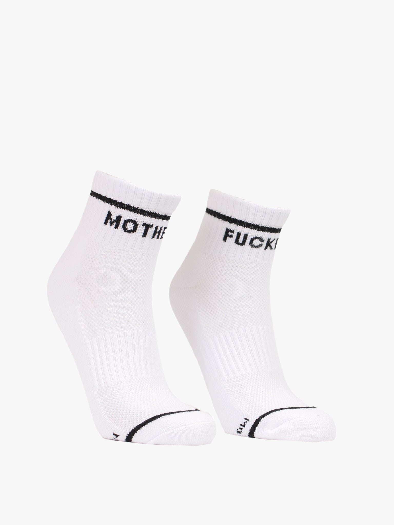 Baby Steps Ankle in White/Black