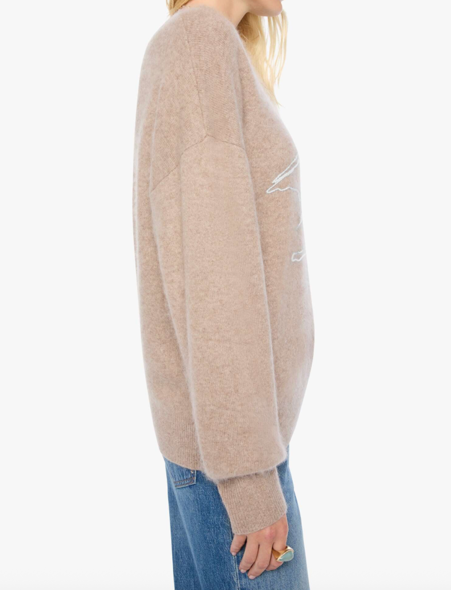 The Biggie Jumper in Wheat