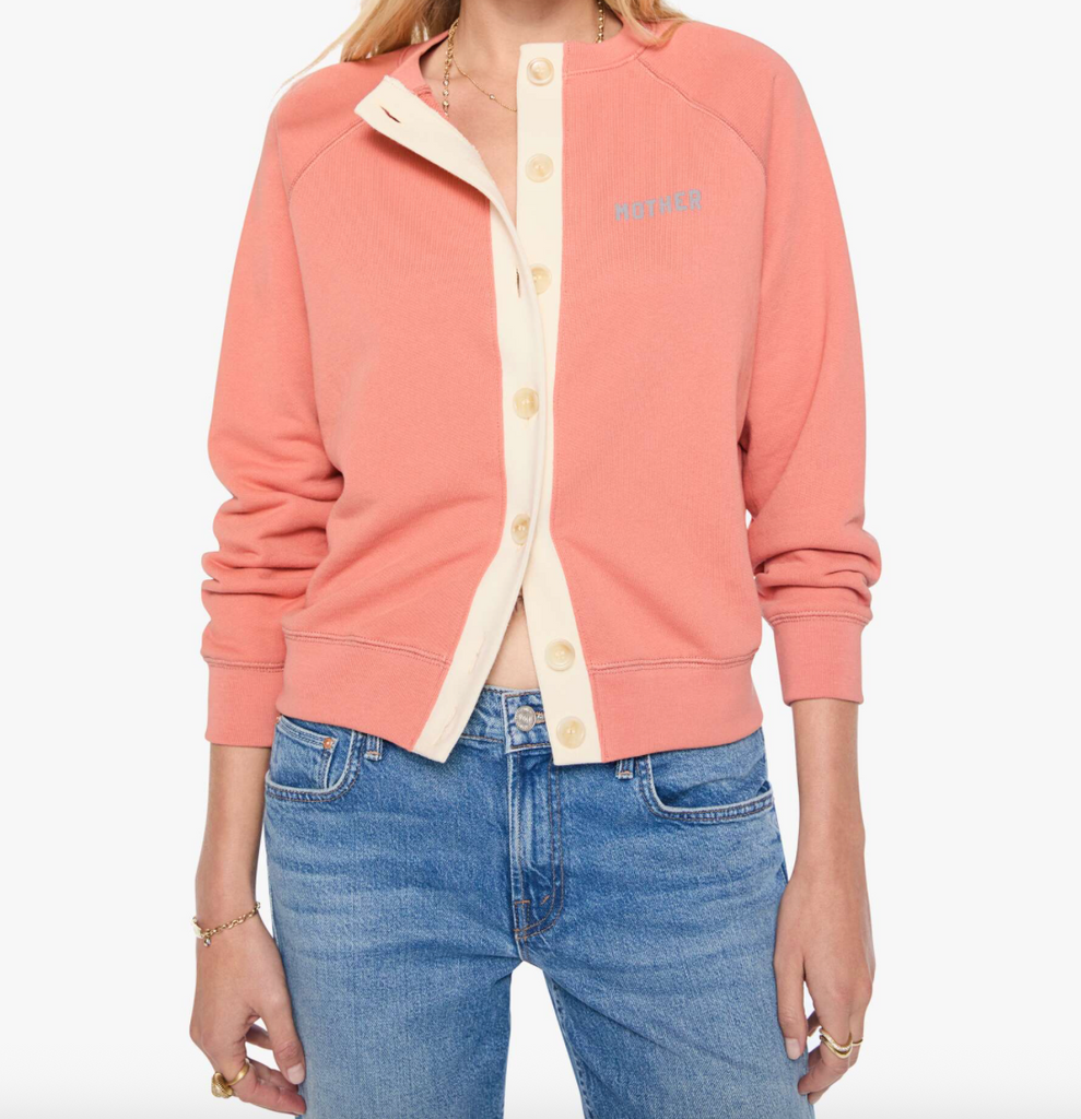 The Boxy Cardigan in Terracotta