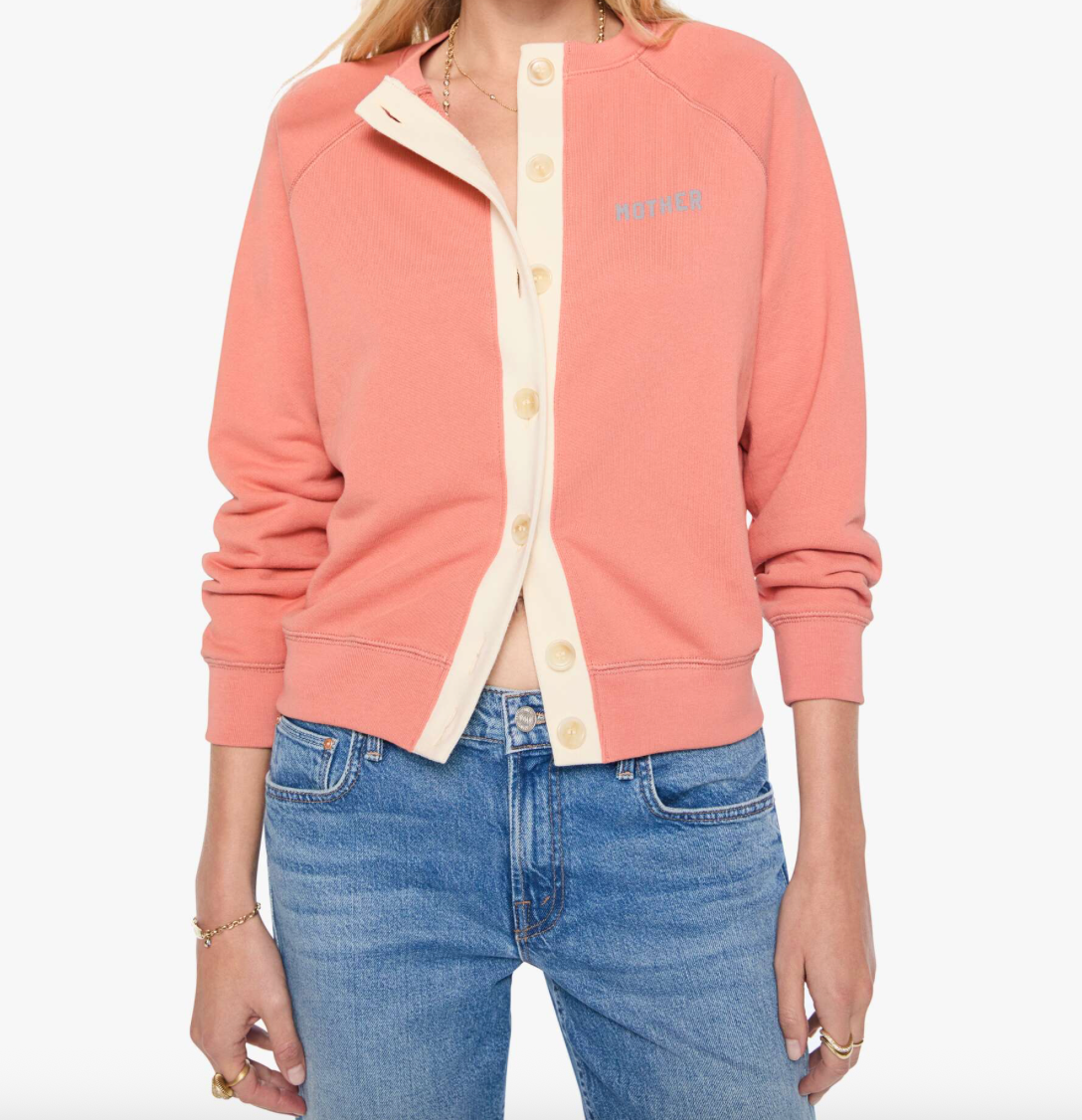 The Boxy Cardigan in Terracotta