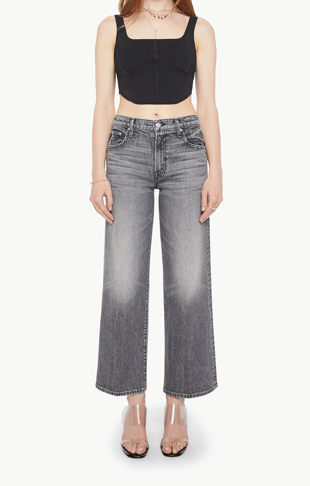 The Mid Rise Maven Ankle in Magpie