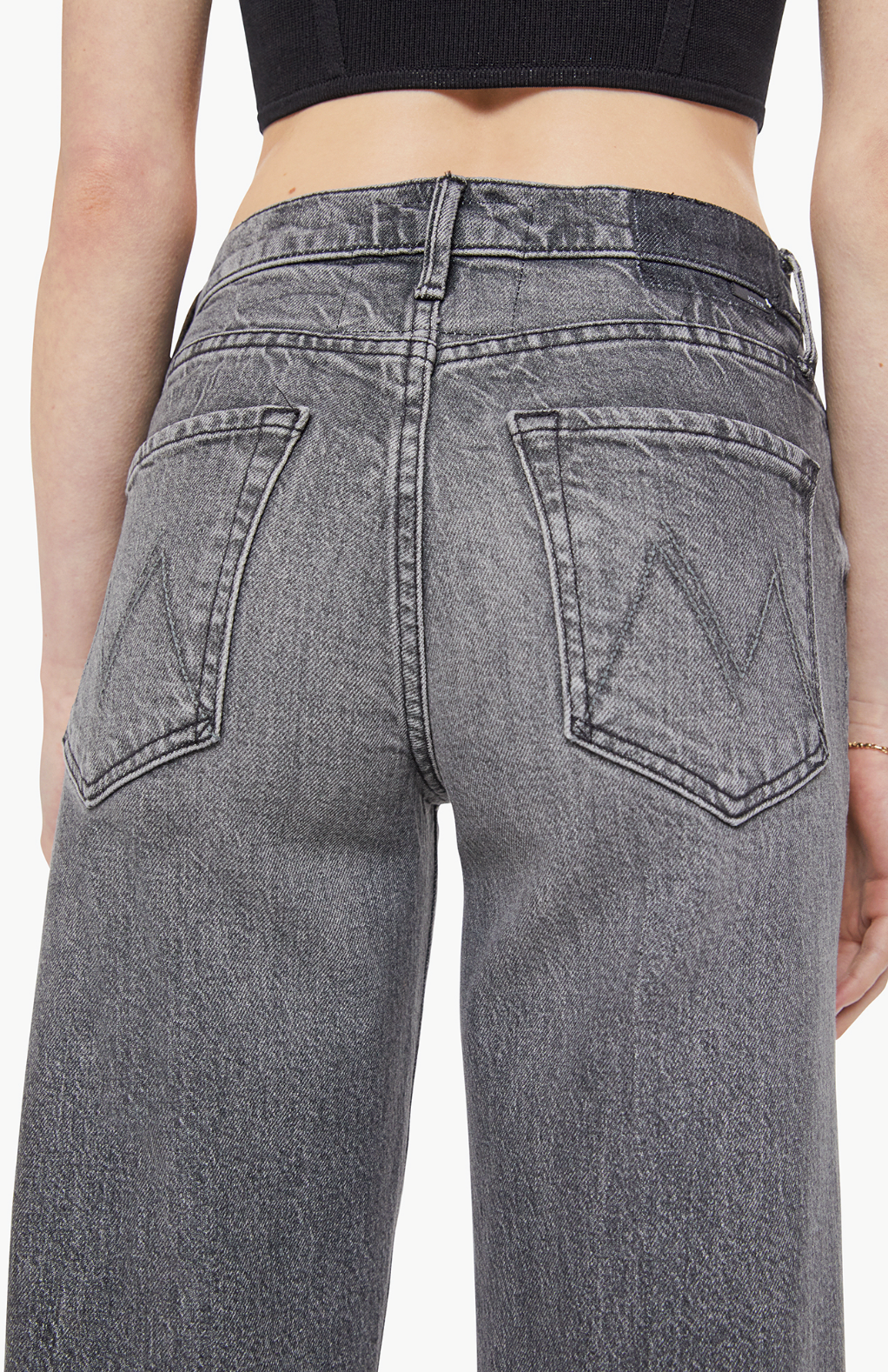 The Mid Rise Maven Ankle in Magpie