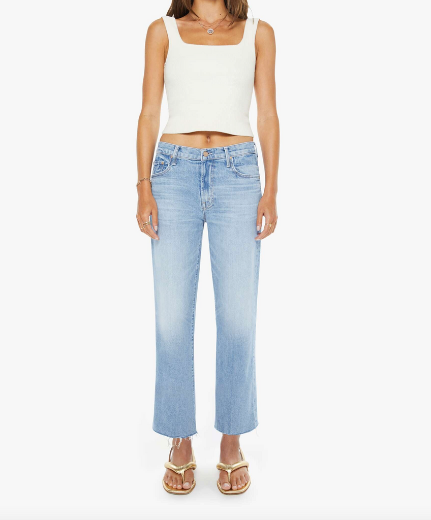 The Mid Rise Rambler Zip Ankle Fray in Comeback Kid