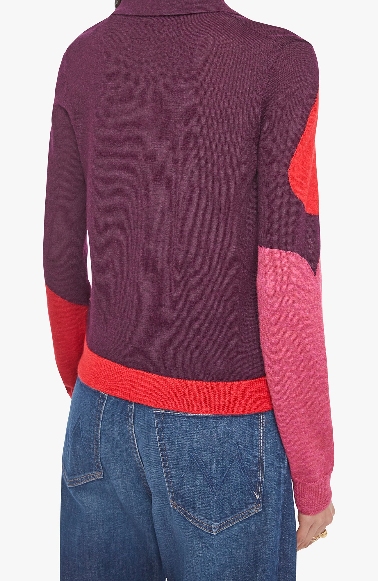 The Raquet Cardigan in Pop Art