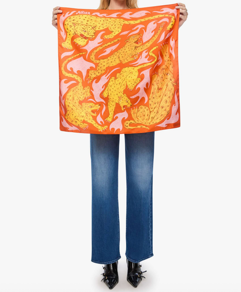 The Scarf It Down in Flaming Hot Cheetahs!