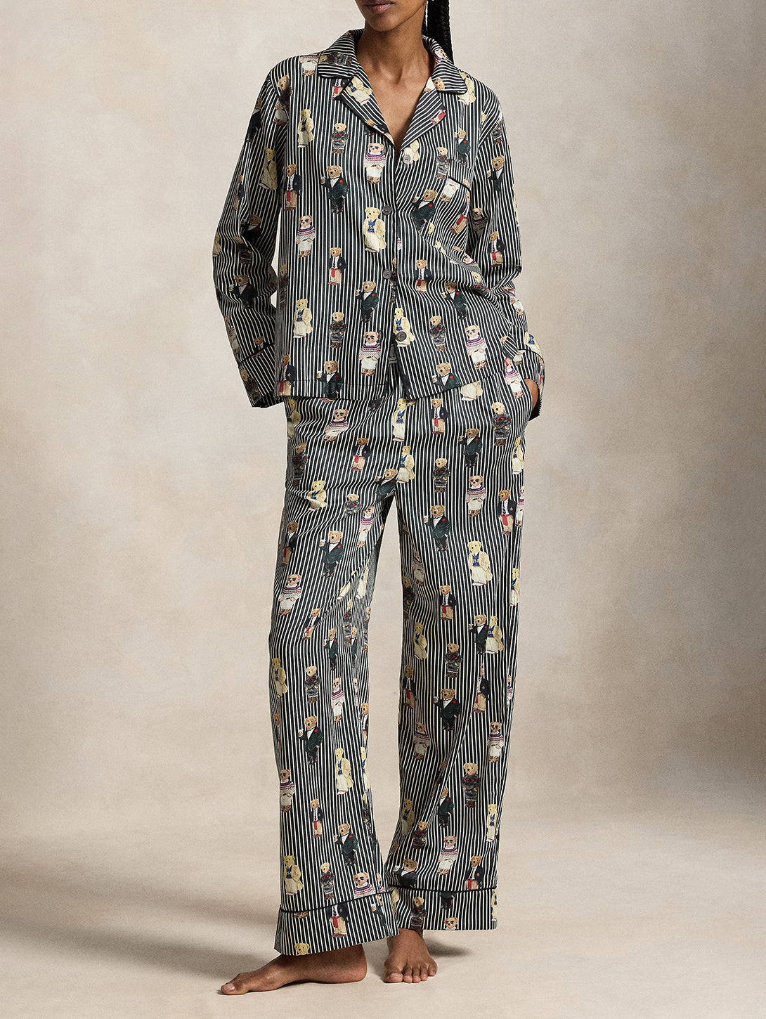 Madison PJ Set Iconic Bear in Winter Bear