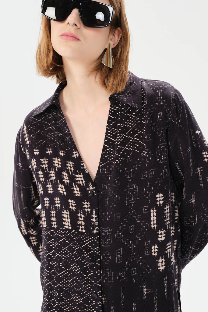 Zarate Jerri Shirt in Navy