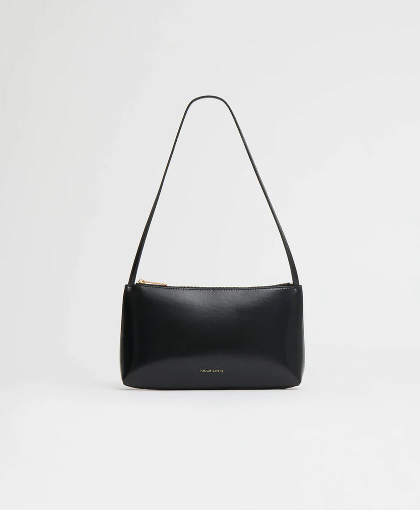 Gaia Shoulder Bag in Black/Flamma