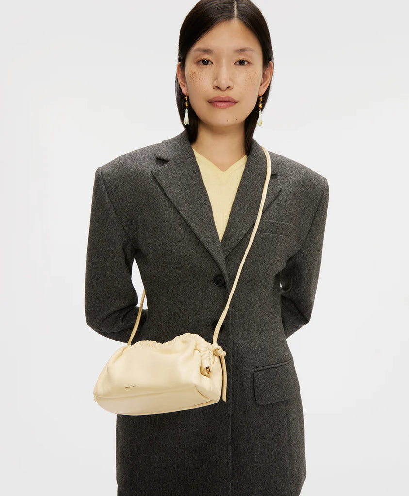 Mini Cloud Clutch in Chocolate