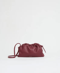 Mini Cloud Clutch in Oxblood - o/s