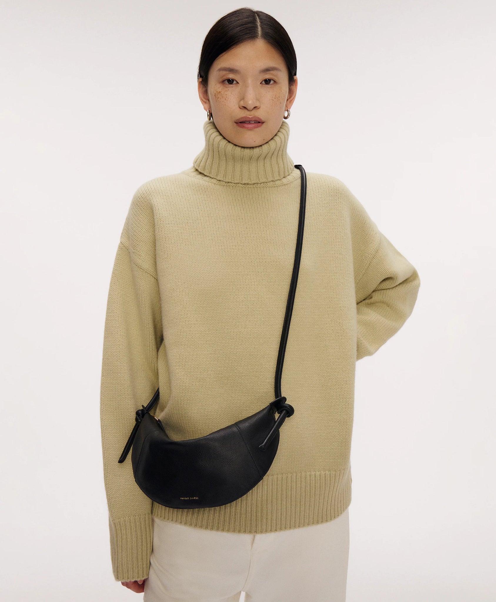 Mini Fortuna Crossbody in Black
