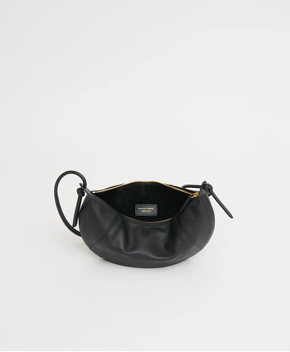 Mini Fortuna Crossbody in Black