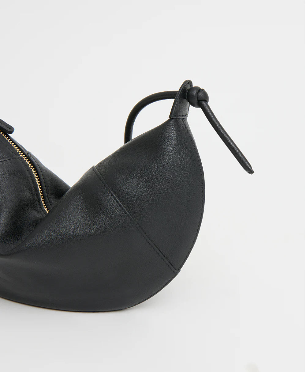 Mini Fortuna Crossbody in Black