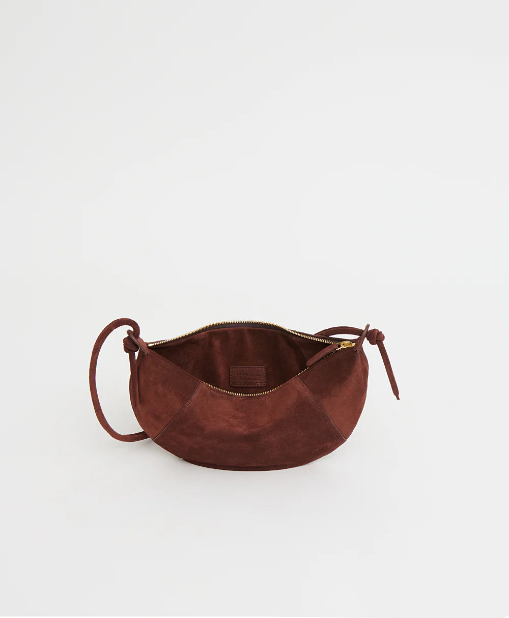 Mini Fortuna Crossbody in Chocolate