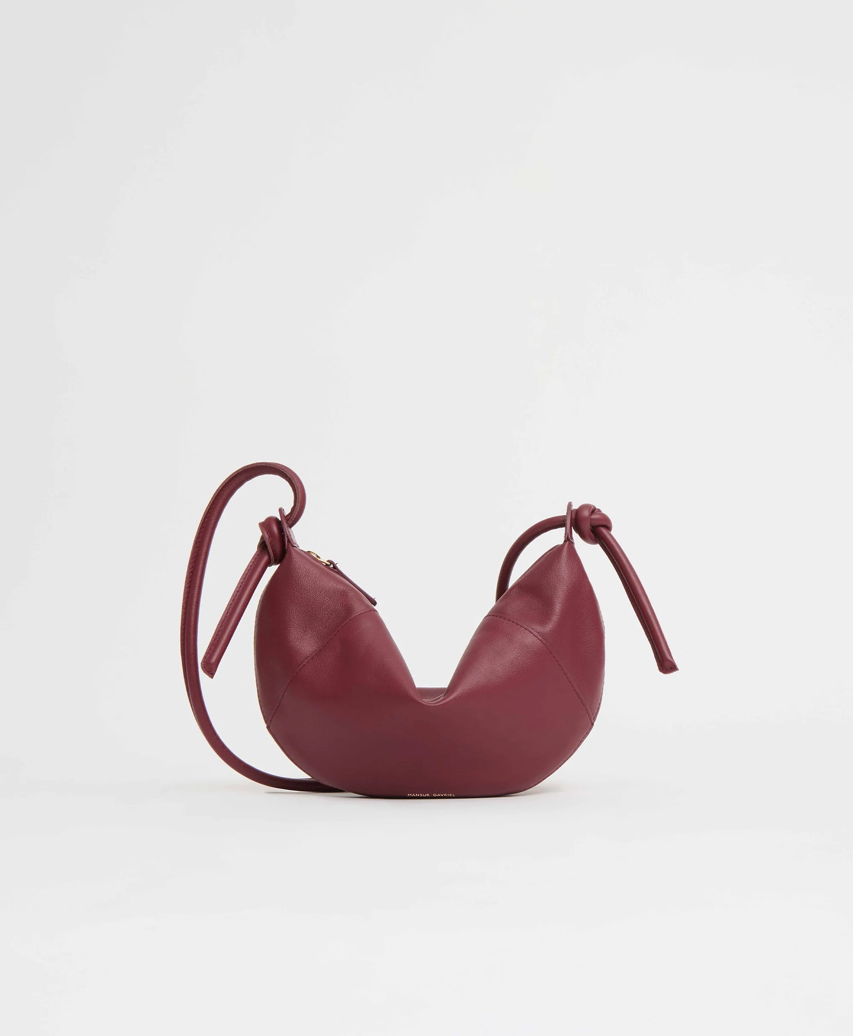 Mini Fortuna Crossbody in Oxblood