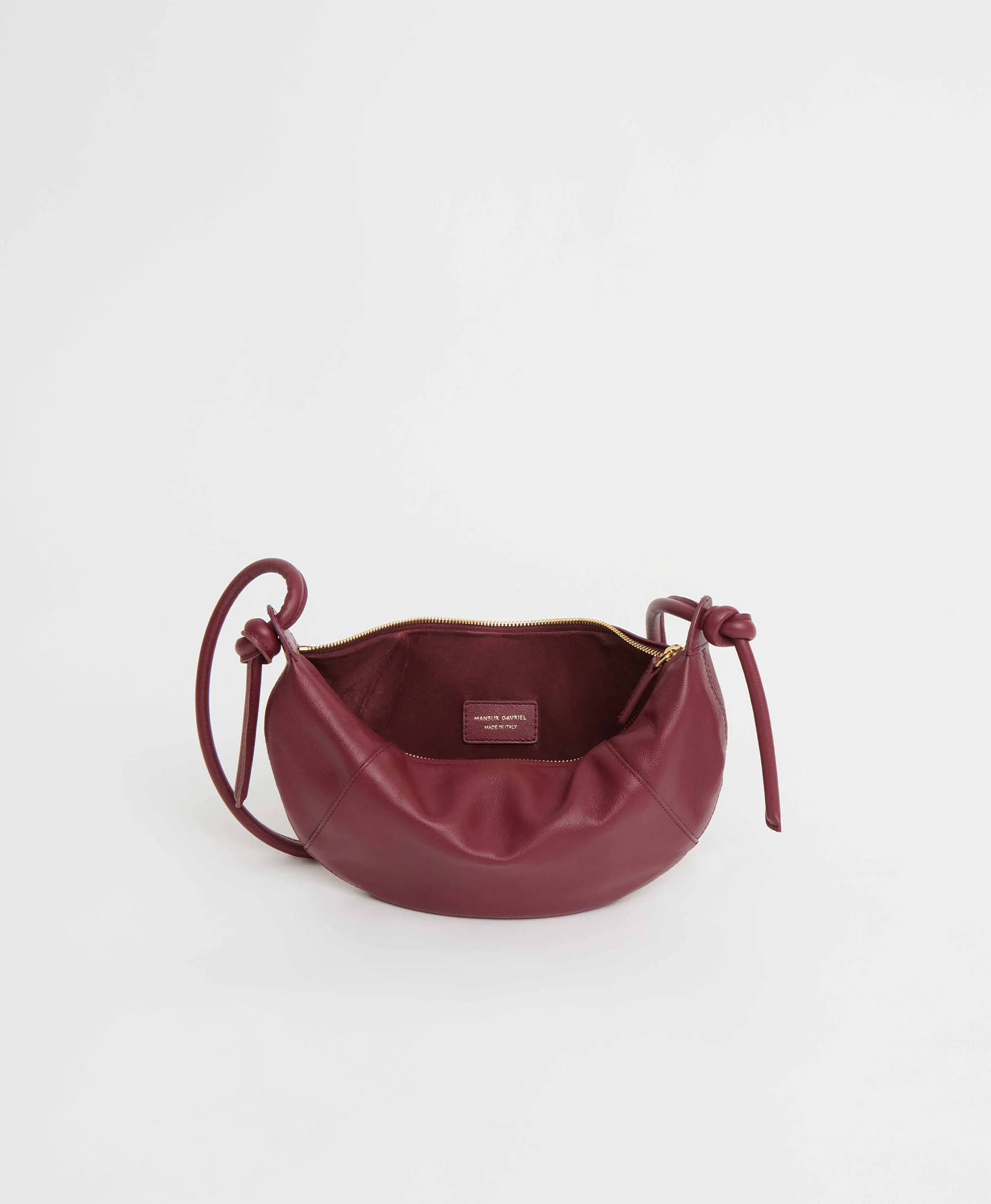 Mini Fortuna Crossbody in Oxblood