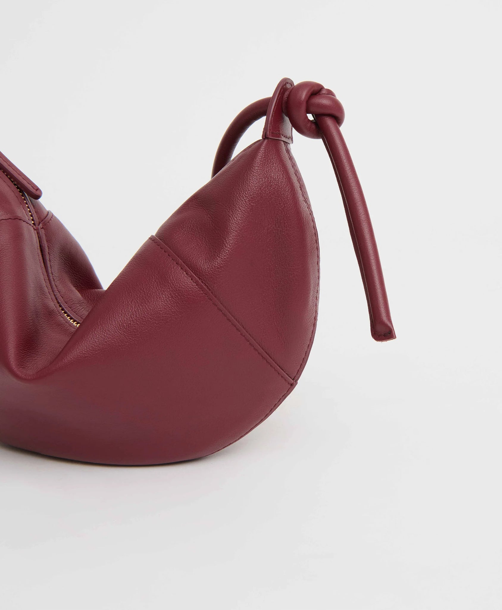 Mini Fortuna Crossbody in Oxblood