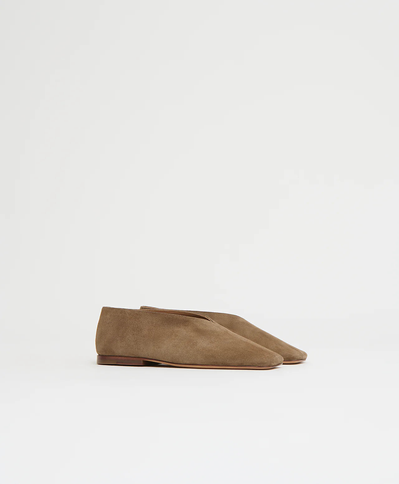 Square Soft V in Anise Suede