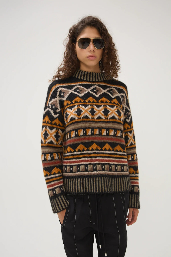 Maria Cher Kravitz Candy Pullover in Black