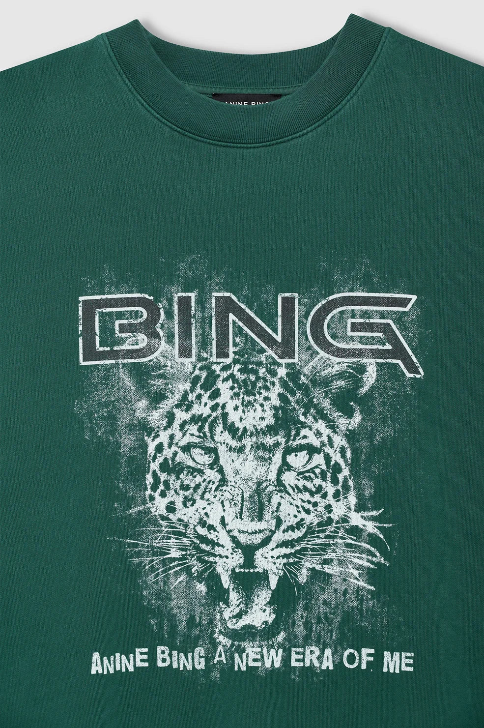 Miles Sweatshirt Leo Muse in Deep Emerald