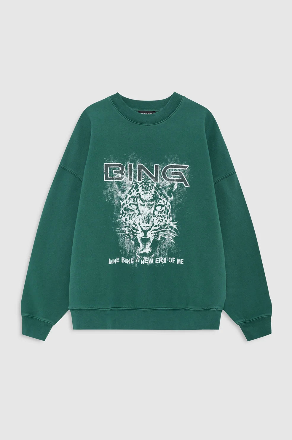 Miles Sweatshirt Leo Muse in Deep Emerald