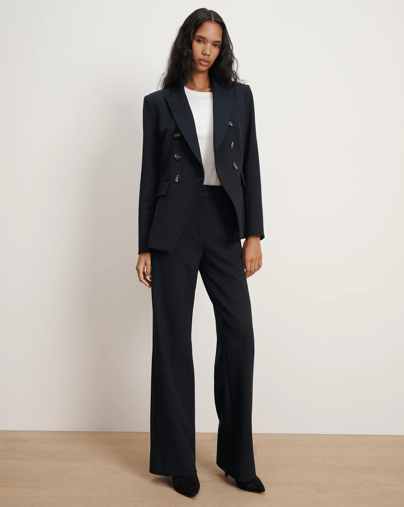 Miller Dickey Jacket with Horn-Button in Navy