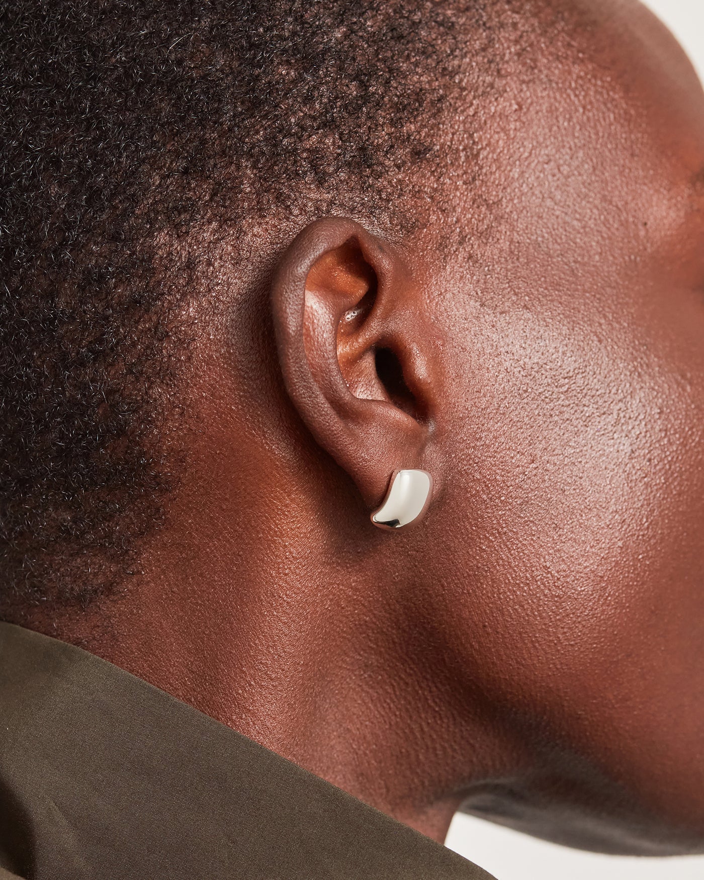 Mini Tate Earrings in Silver