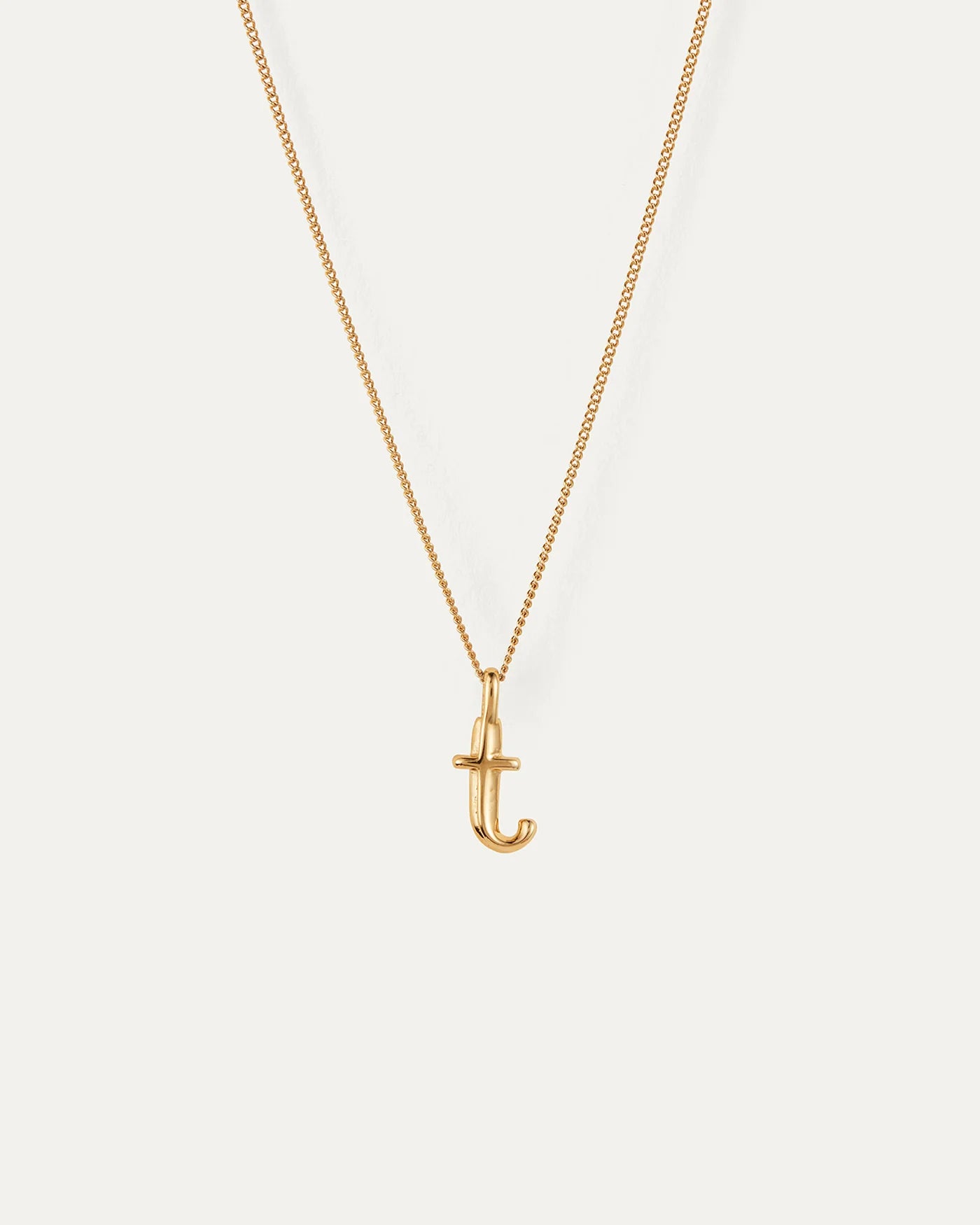 Monogram Necklace in Gold