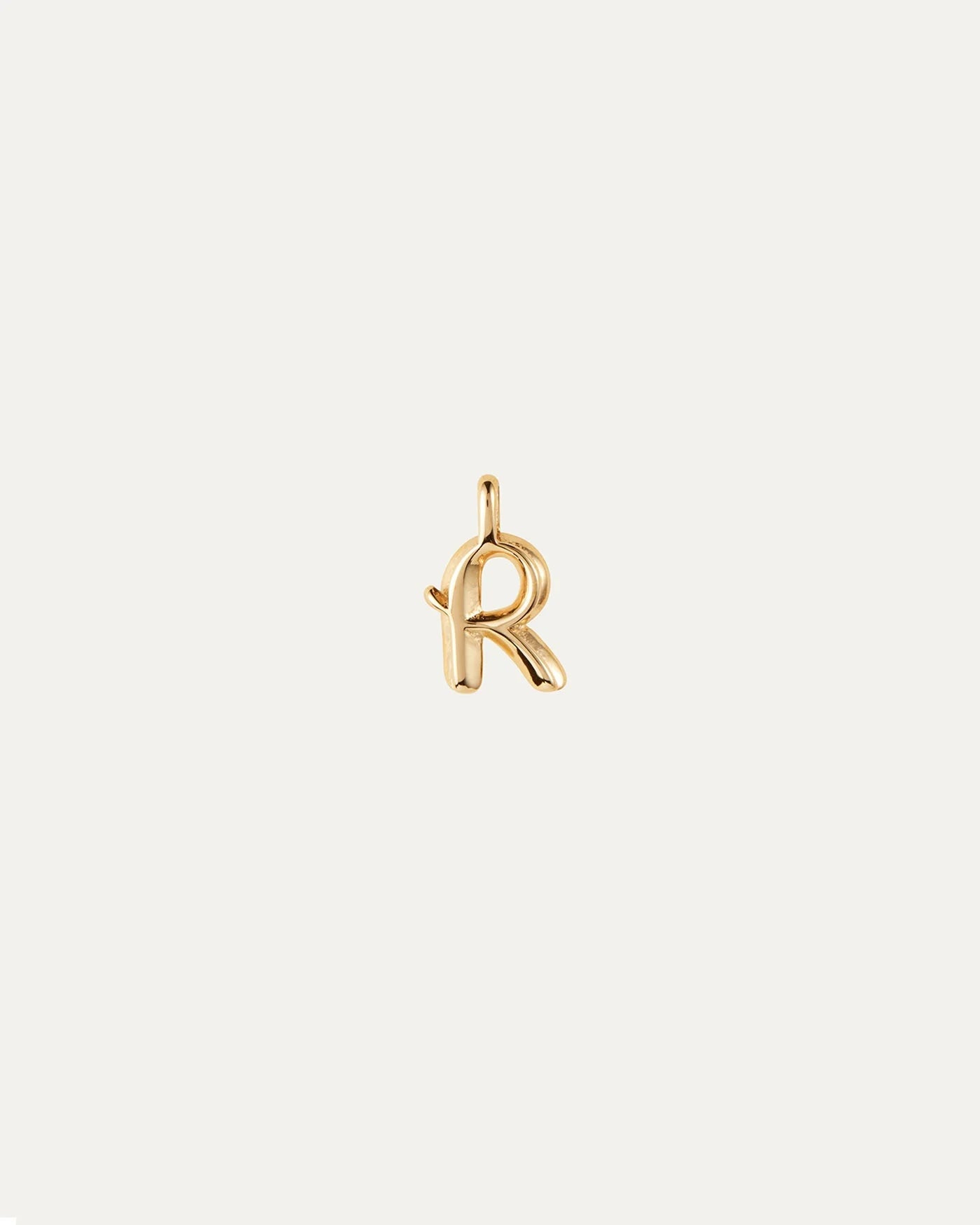 Monogram Necklace in Gold