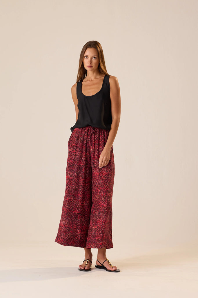 Lauren Pant in Sunburst Poppy