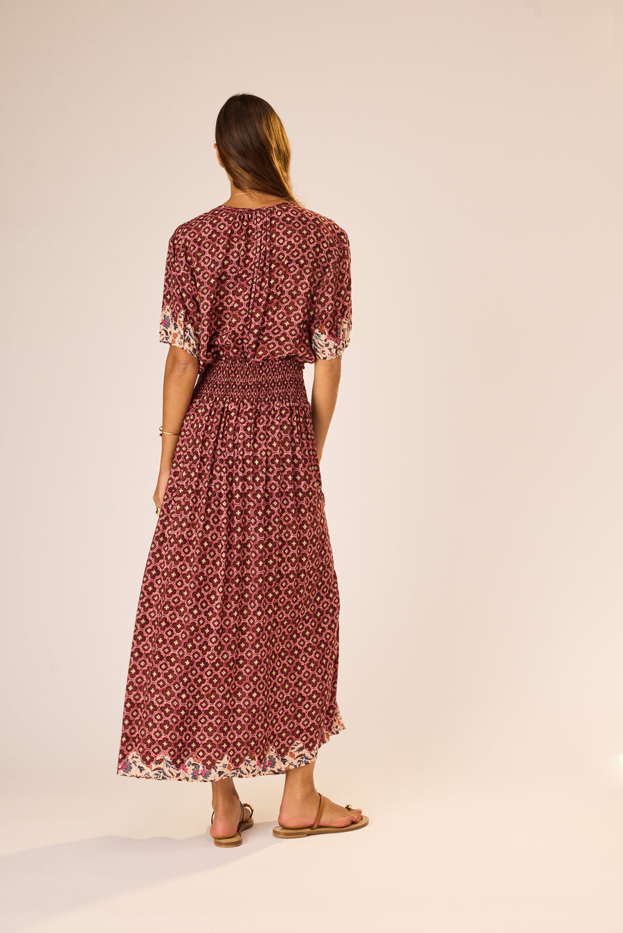 Violet Top in Mosaic Spice