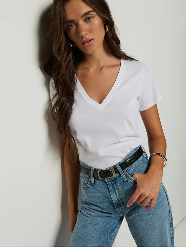 Blair Tee in White