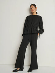 Reece Sweatpant in Jet Black - xs