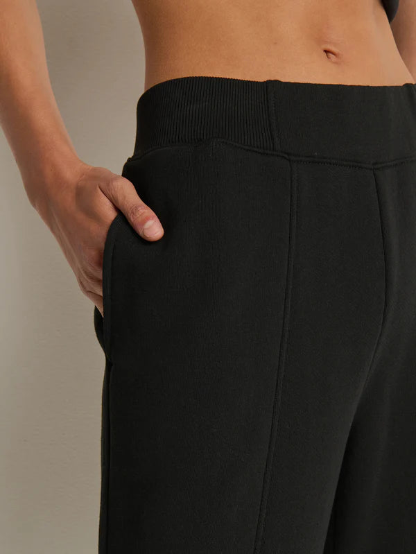 Reece Sweatpant in Jet Black
