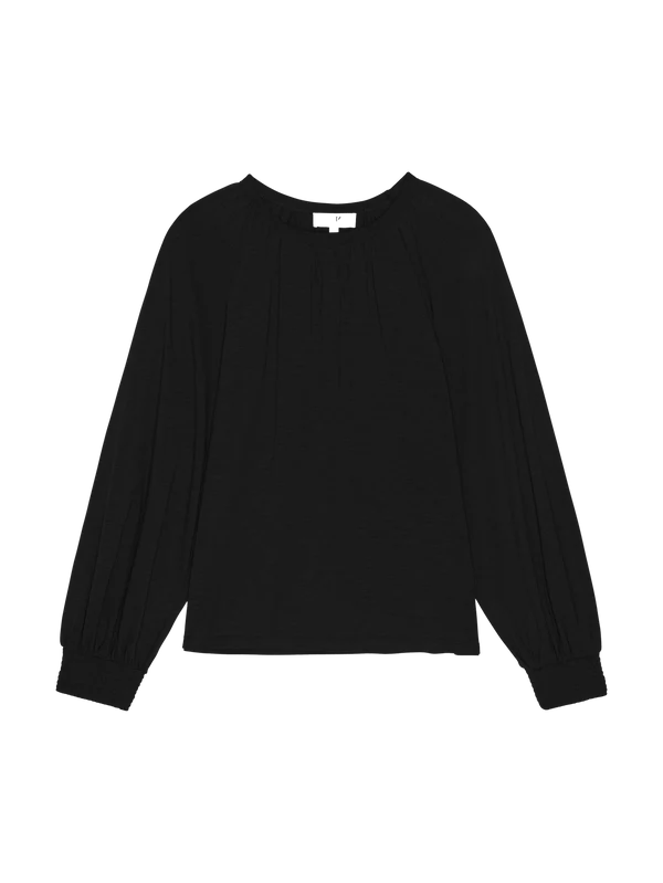 Tallis Tee in Jet Black