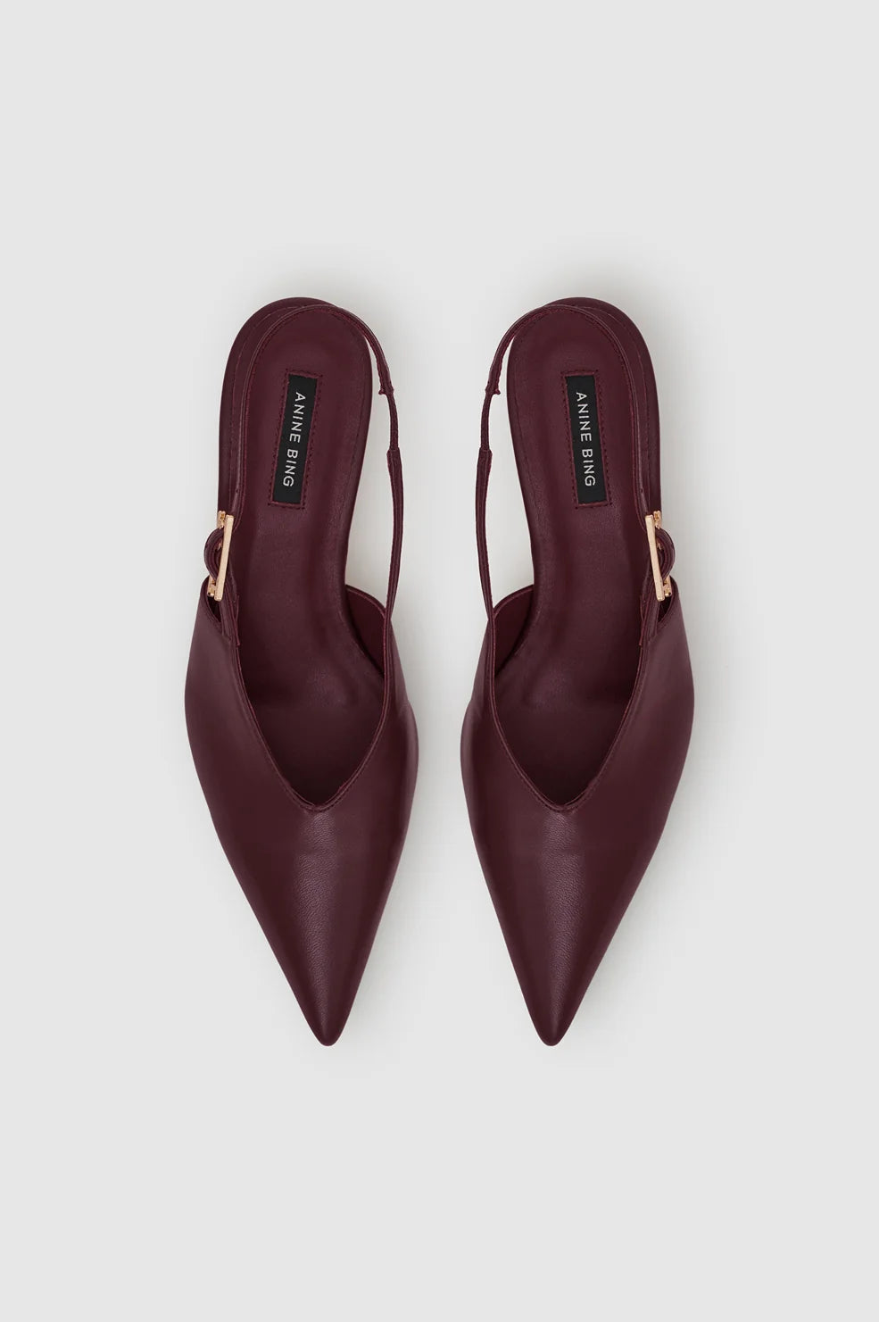 Nelly Slingback Buckle in Fig