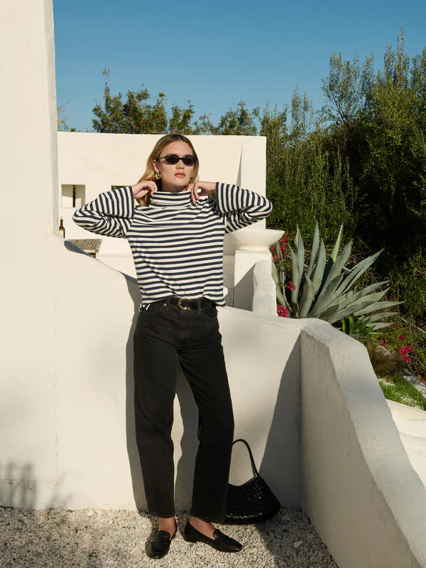 Neo Turtleneck in Seascape Stripe