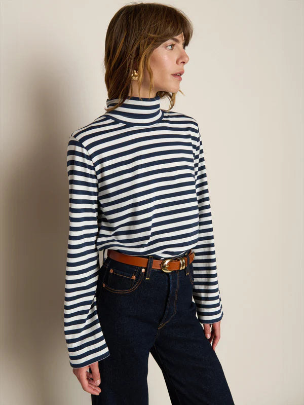Neo Turtleneck in Seascape Stripe