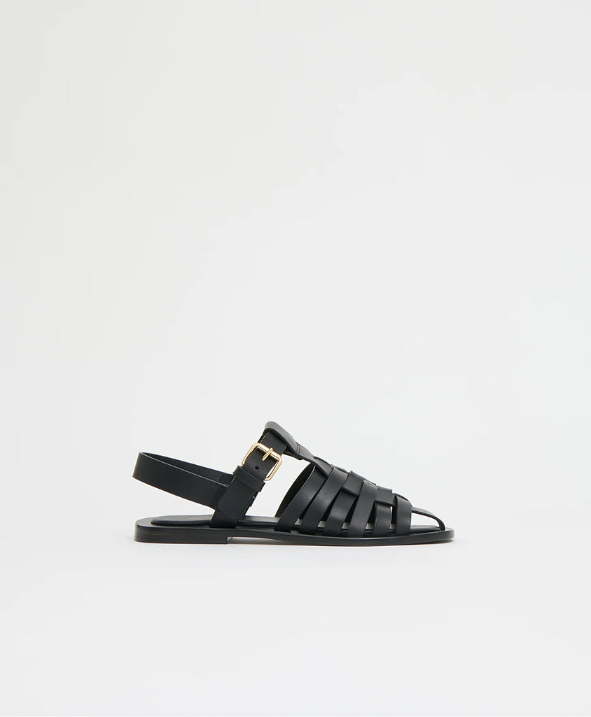 Netta Sandal in Black