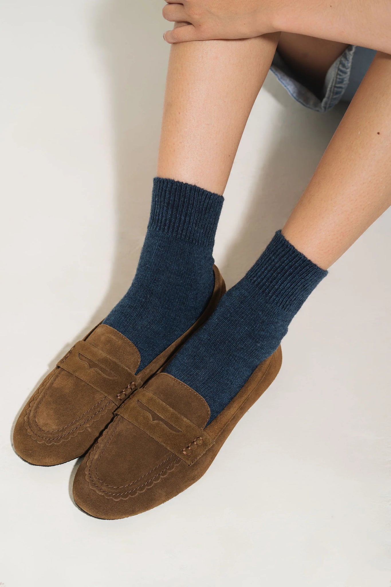Sweater Socks in Charcoal