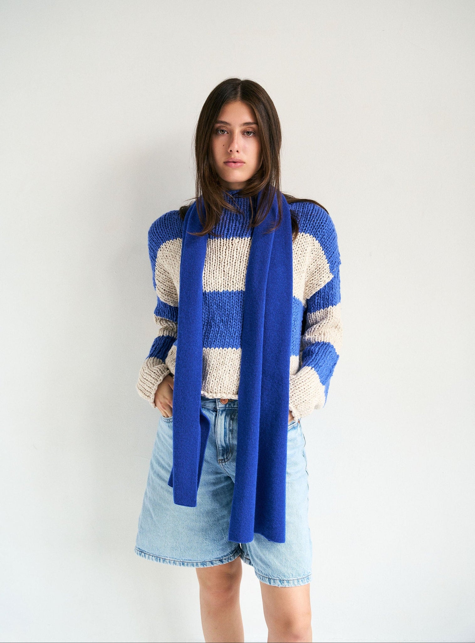 Luxe Scarf in Chai