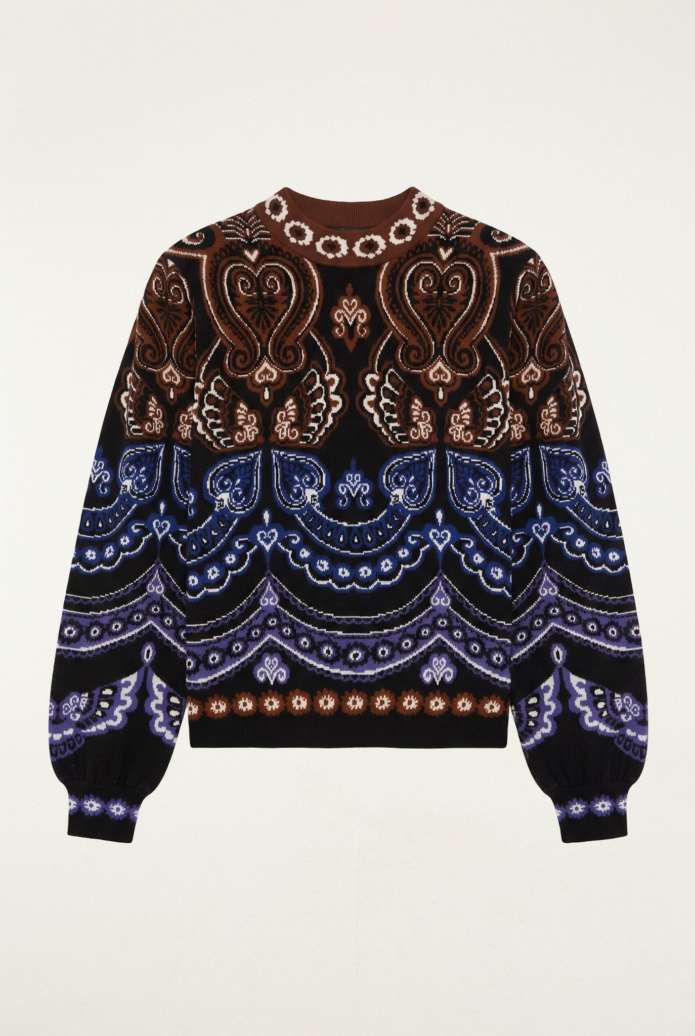 Nicole Scarf Knit Sweater