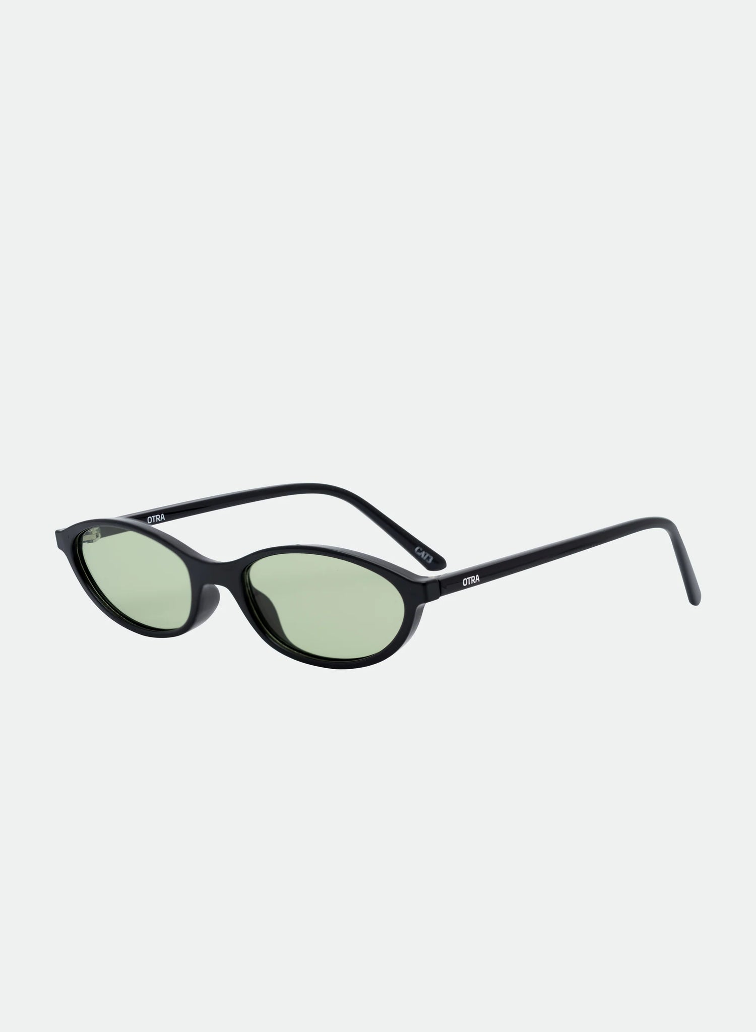Hazel in Black/Light Green