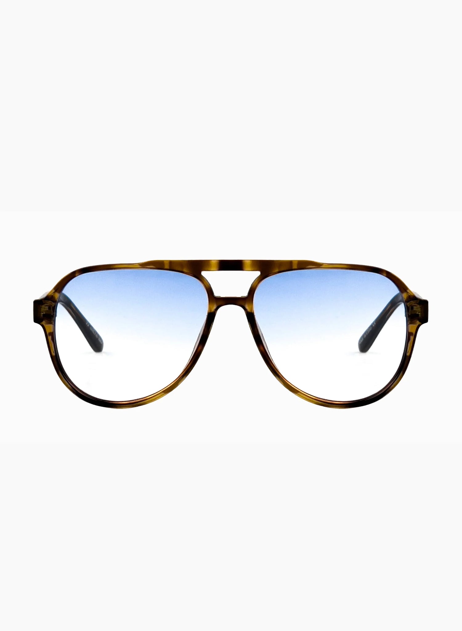 Stevie in Tortoise/Blue Fade